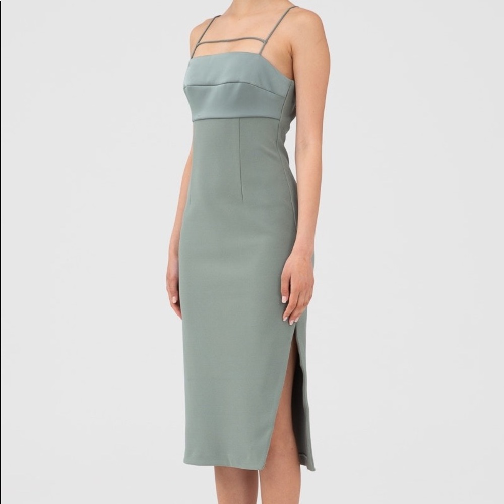 NWT Finders keepers Aprilia Satin bodycon 4 (US S)